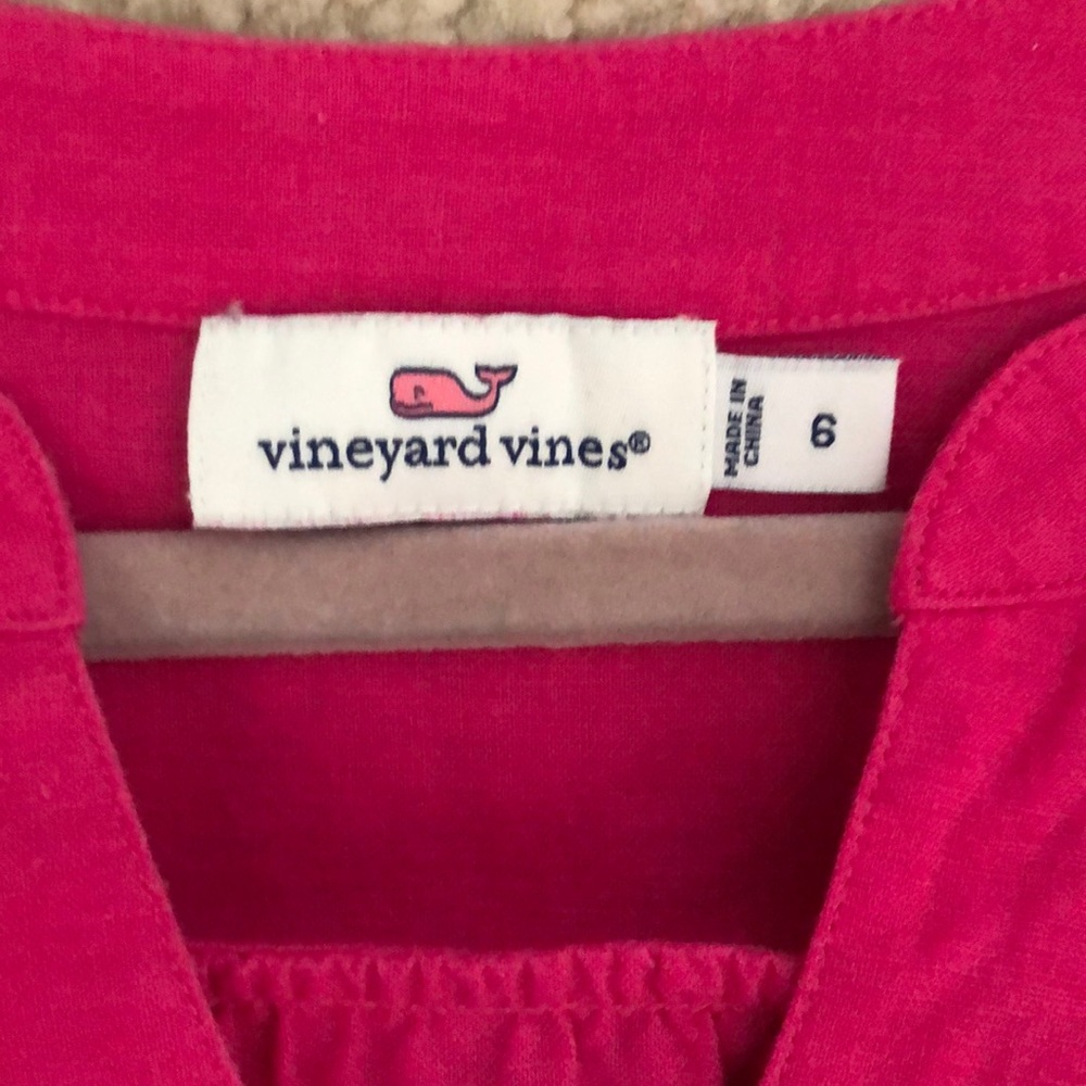 Vineyard vines preppy pink dress - Picture 3 of 3